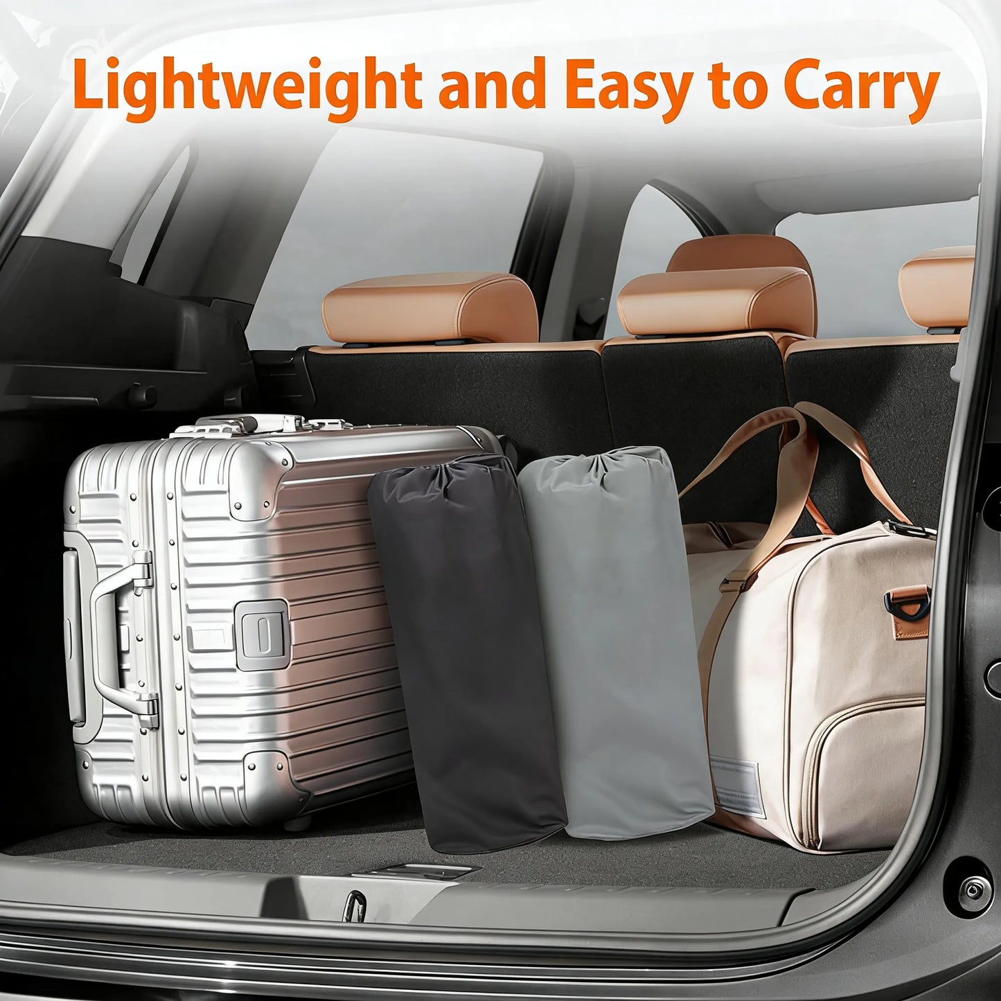 Oversized Folding Camping Chair, 400lbs Capacity with Side Pocket & Cup Holder