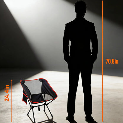Foldable Camping Chair for Adults, Portable & Multi-Functional