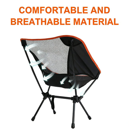 Foldable Camping Chair for Adults, Portable & Multi-Functional