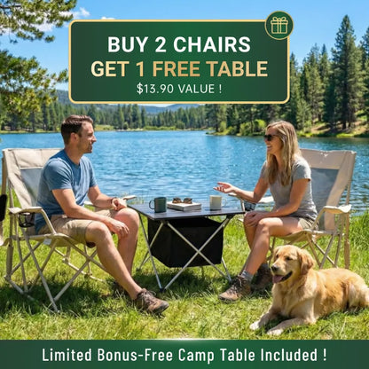 Breathable Outdoor Rocker: Gentle Rocking Motion, Compact Fold & Cup Holder