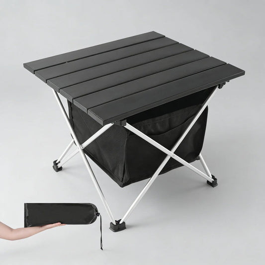 Ultralight Aluminum Folding Table with Bag, All-Purpose Outdoor Use
